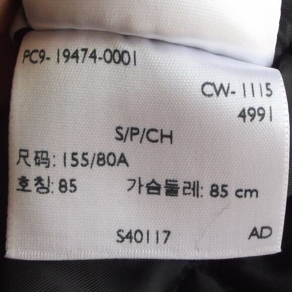 LEVI'S/Thermore Bomber/Flight Jacket, S, Black, Snaps, Long sleeves, Quilted - Picture 10 of 15